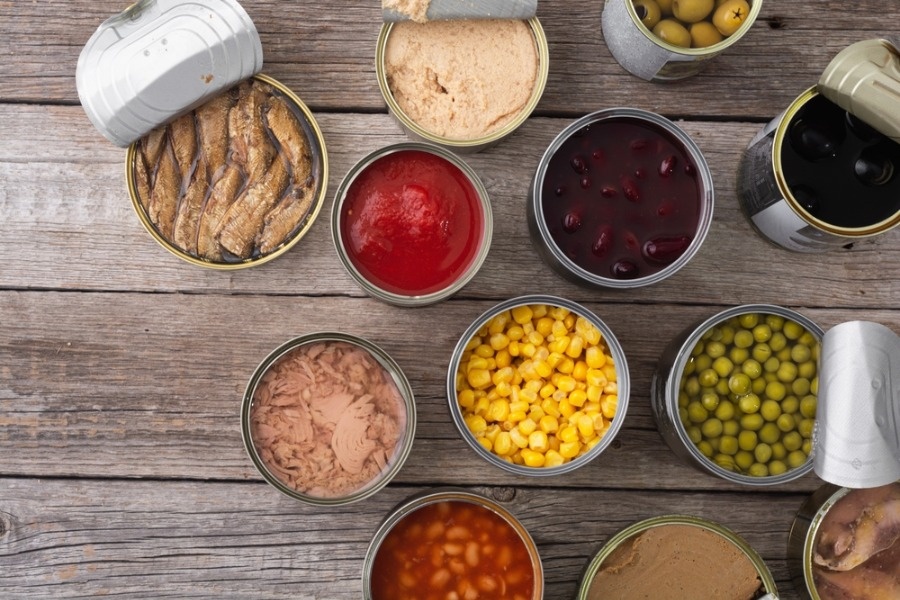 الصلصات والمعلبات